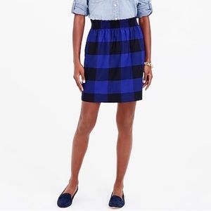 Buffalo plaid Sidewalk skirt